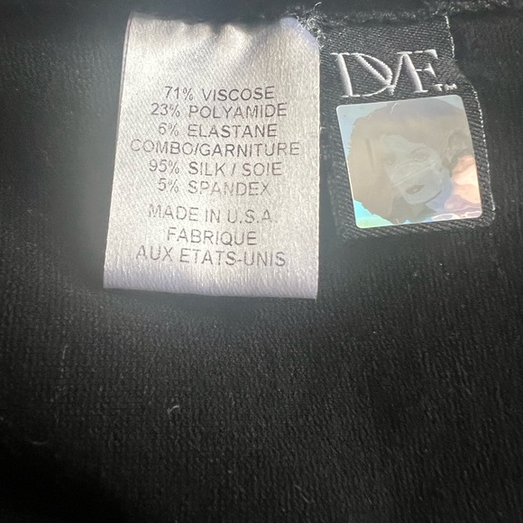 DIANE VON FURTENBERG EXCLUSIVELY FOR Neiman Marcus Black and Navy Dress - Picture 7 of 12